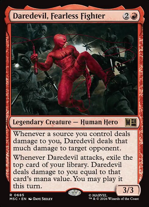 Daredevil, Fearless Fighter - Foil