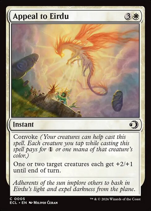 Appeal to Eirdu - Foil