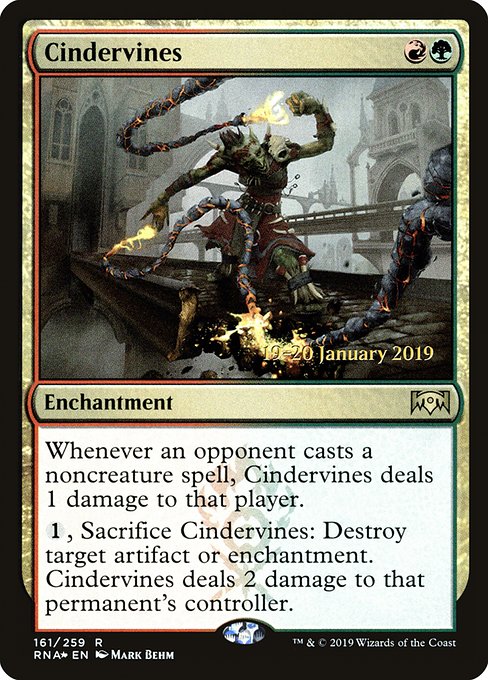 Cindervines - Foil - Prerelease Promo