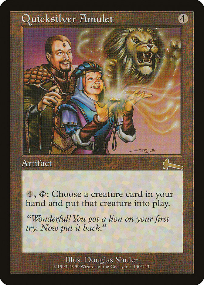 Quicksilver Amulet - Foil