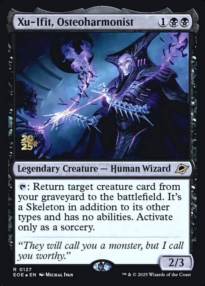 Xu-Ifit, Osteoharmonist - Prerelease Promo - Foil