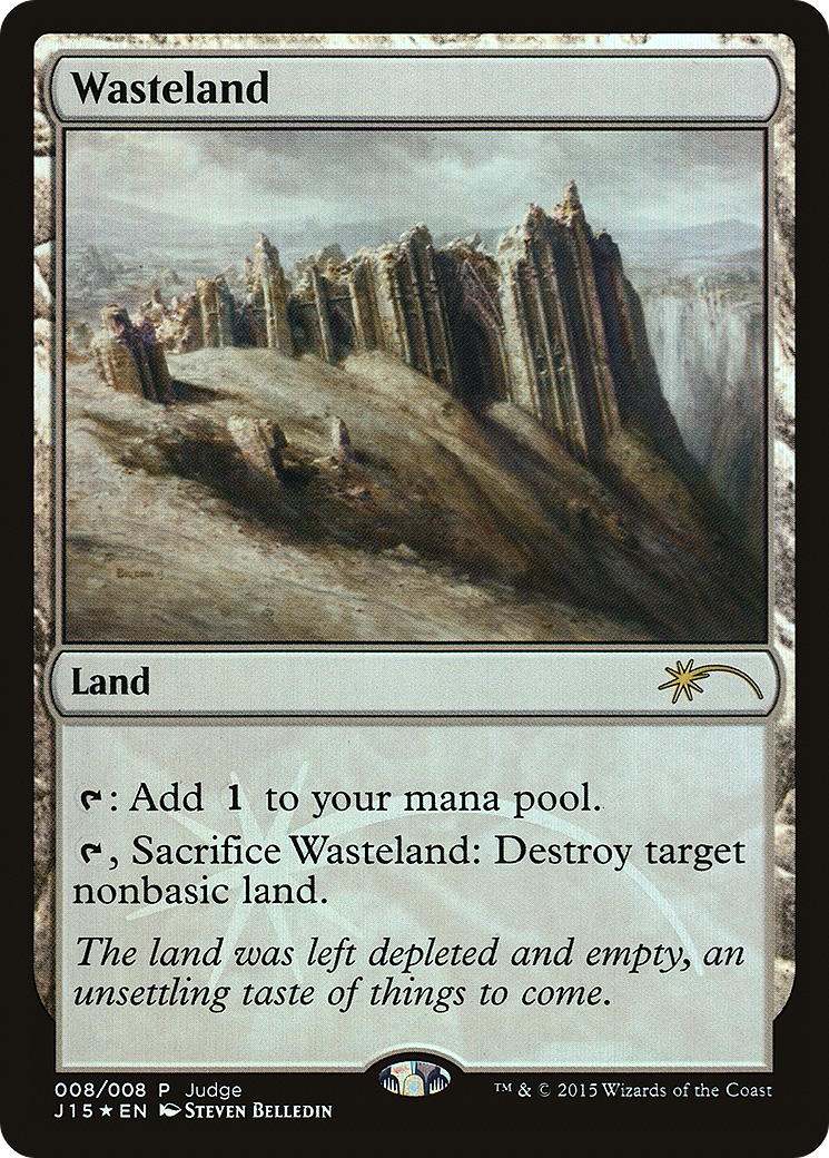 Wasteland - Foil - Judge Promo