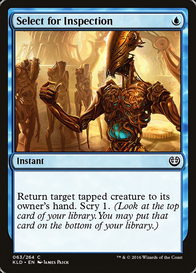 Select for Inspection - Foil