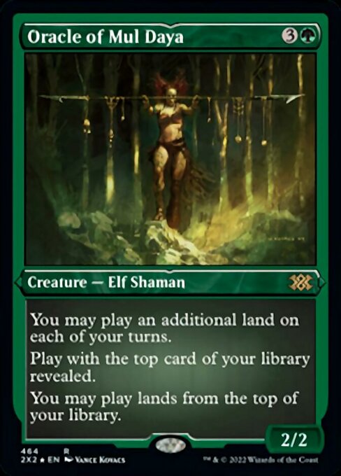 Oracle of Mul Daya - Foil Etched