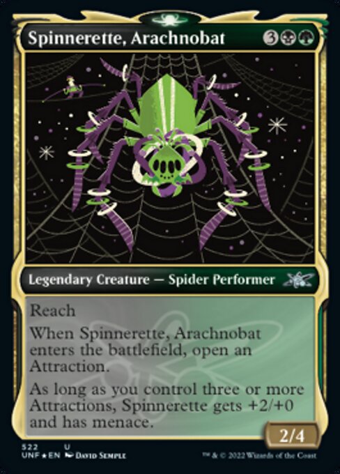Spinnerette, Arachnobat - Galaxy Foil
