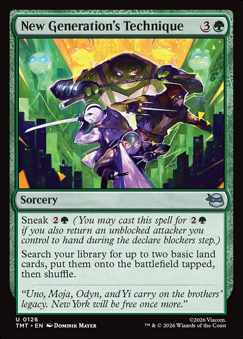 New Generation's Technique - Foil