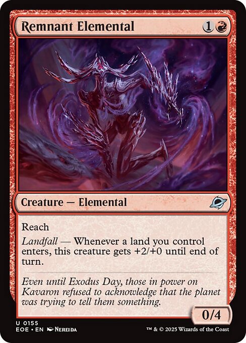 Remnant Elemental - Foil