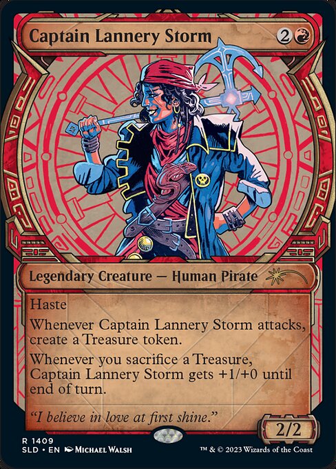 Captain Lannery Storm - Foil