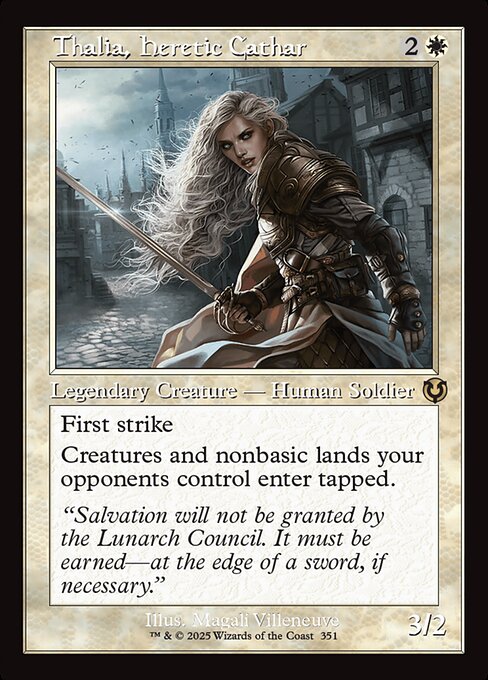 Thalia, Heretic Cathar - Foil