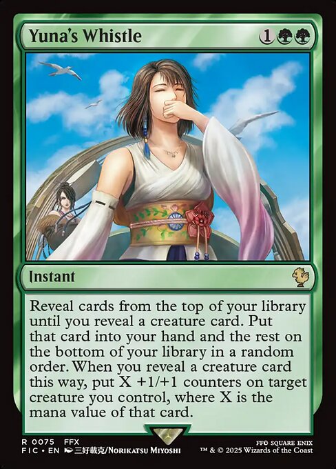 Yuna's Whistle - Surge Foil