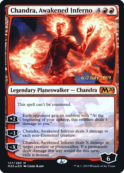 Chandra, Awakened Inferno - Foil - Prerelease Promo