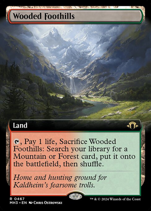 Wooded Foothills - Foil