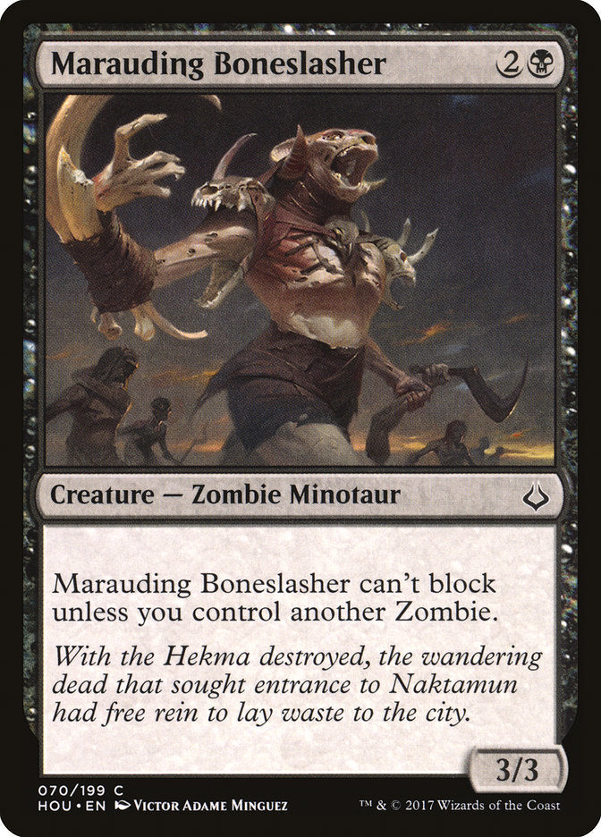 Marauding Boneslasher - Foil