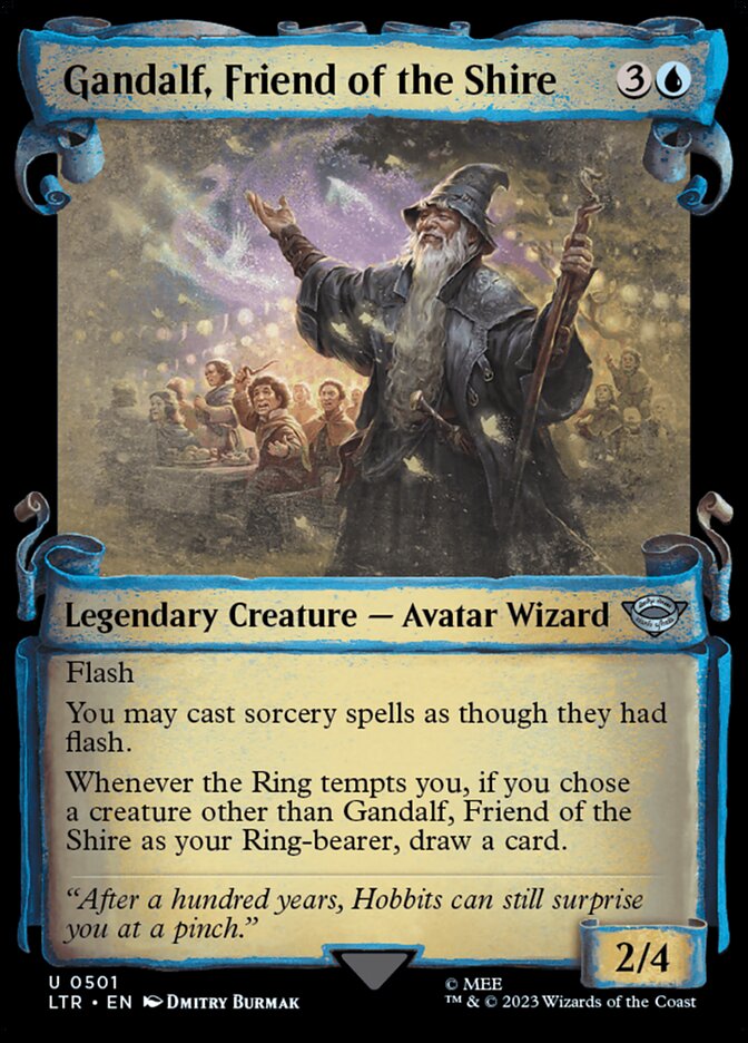 Gandalf, Friend of the Shire - Silver Foil