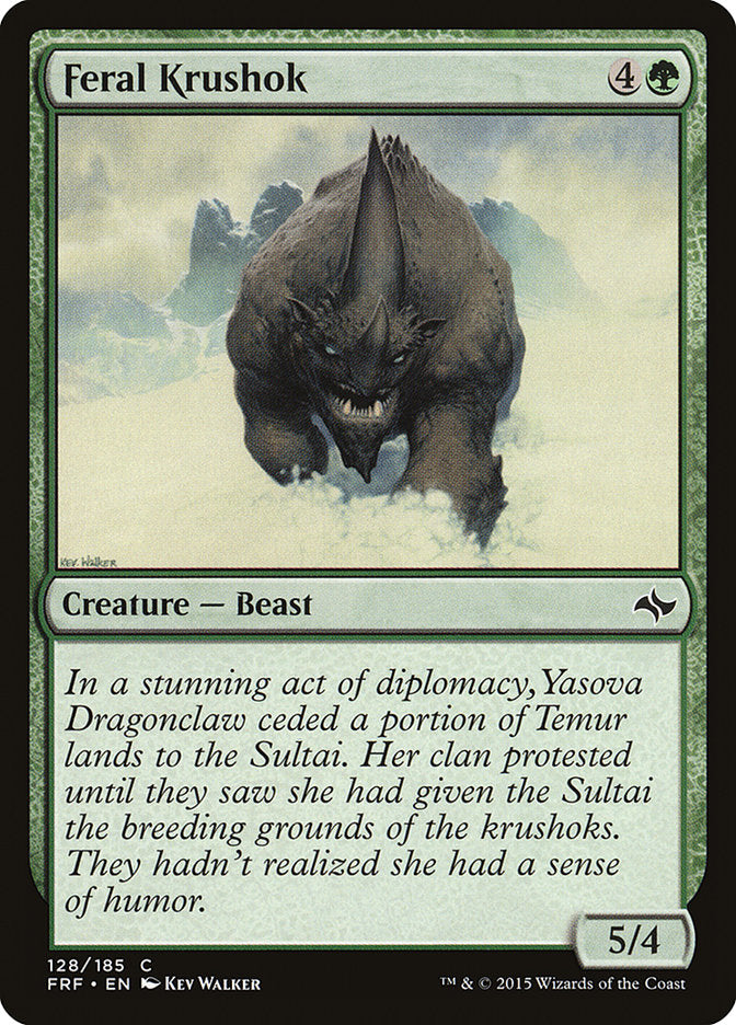 Feral Krushok - Foil
