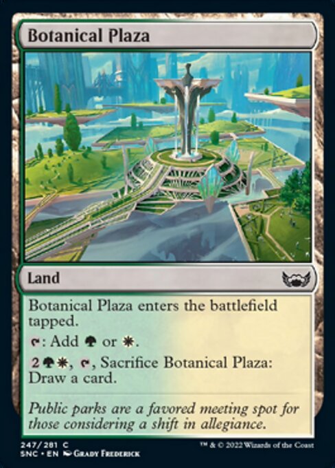 Botanical Plaza - Foil