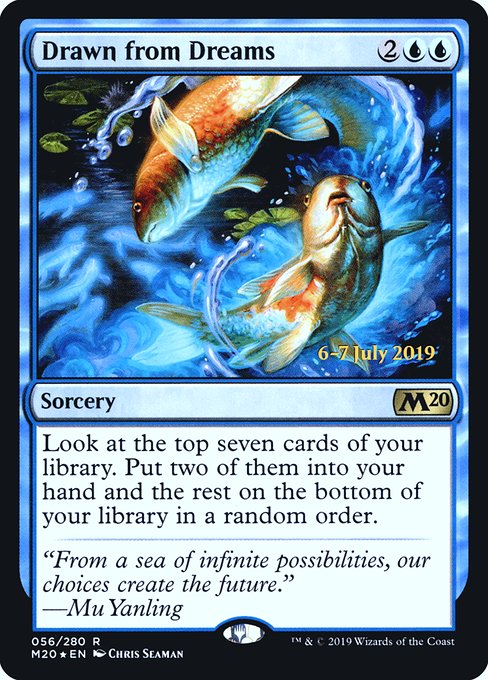 Drawn from Dreams - Foil - Prerelease Promo
