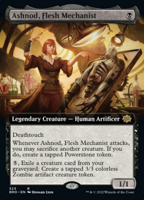 Ashnod, Flesh Mechanist - Foil