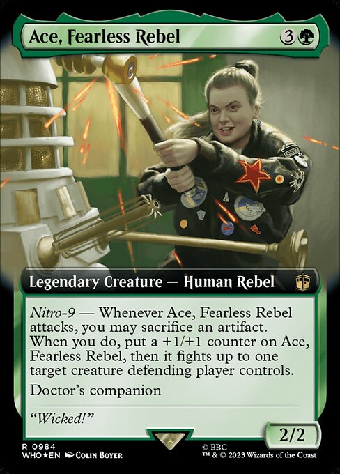 Ace, Fearless Rebel - Surge Foil