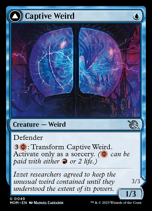 Captive Weird - Foil