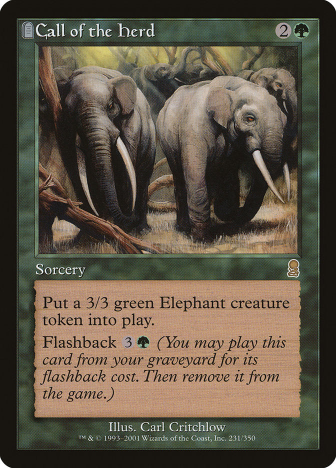 Call of the Herd - Foil