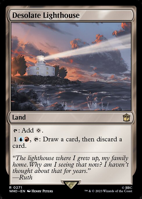 Desolate Lighthouse - Foil