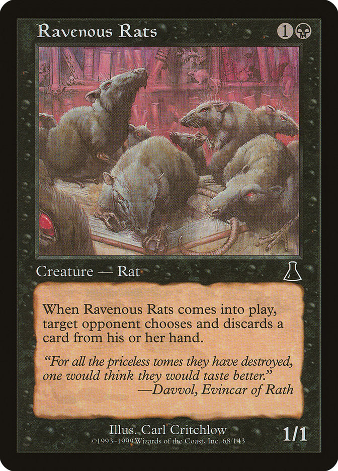 Ravenous Rats - Foil