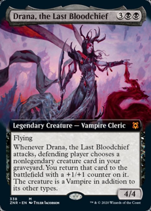 Drana, the Last Bloodchief - Foil