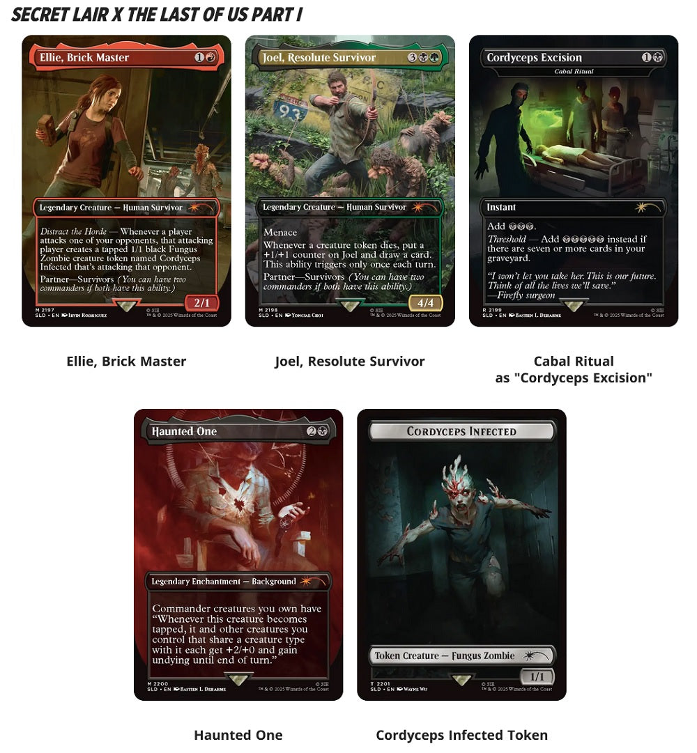 MTG - Secret Lair - Playstation - The Last of Us Part 1 (Non-Foil)