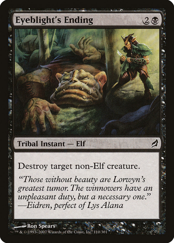 Eyeblight's Ending - Foil
