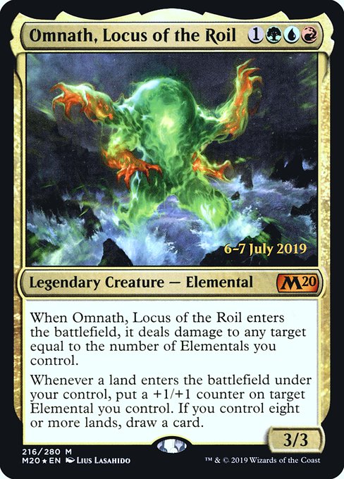 Omnath, Locus of the Roil - Foil - Prerelease Promo