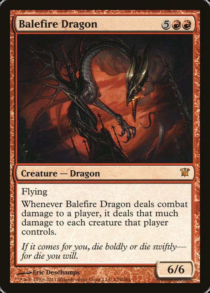 Balefire Dragon - Foil