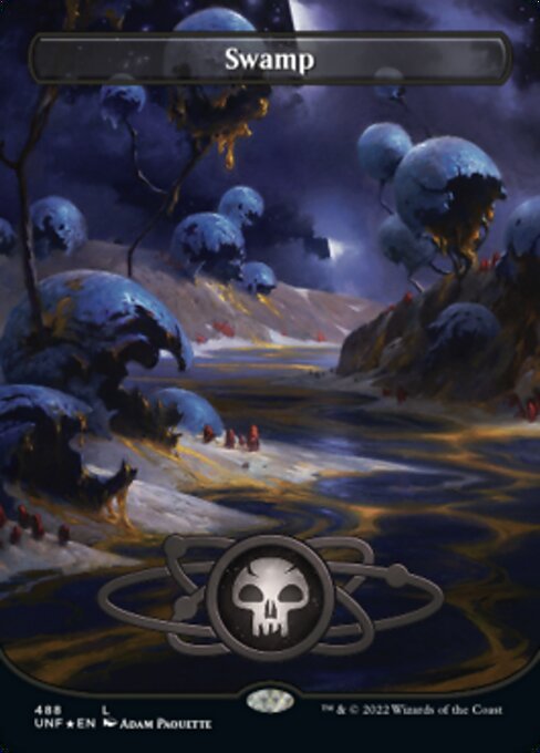 Swamp (488) - Full Art Galaxy Foil