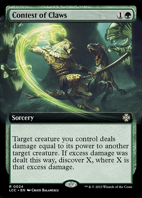 Contest of Claws - Foil