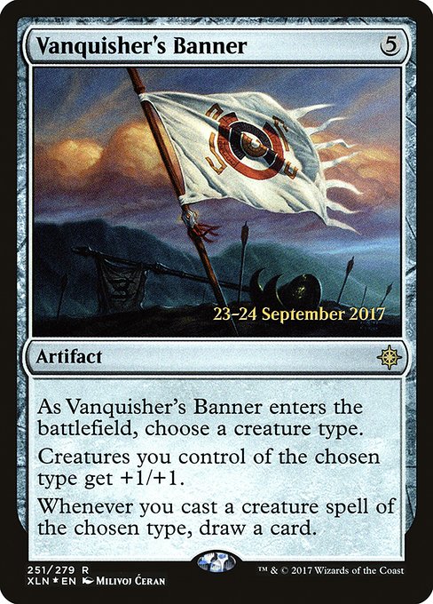 Vanquisher's Banner - Foil - Prerelease Promo