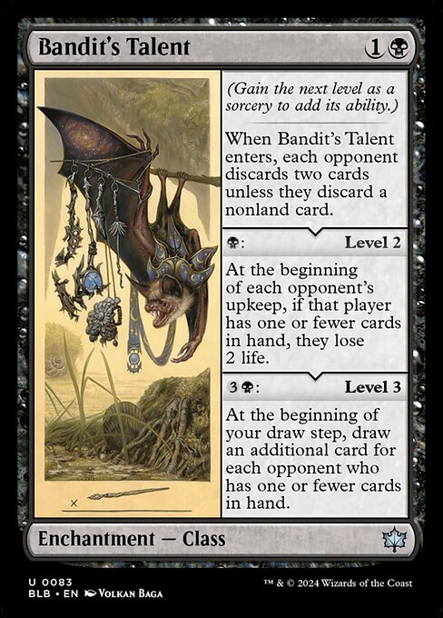 Bandit's Talent - Foil