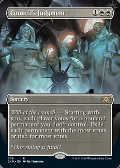 Council's Judgment - Foil