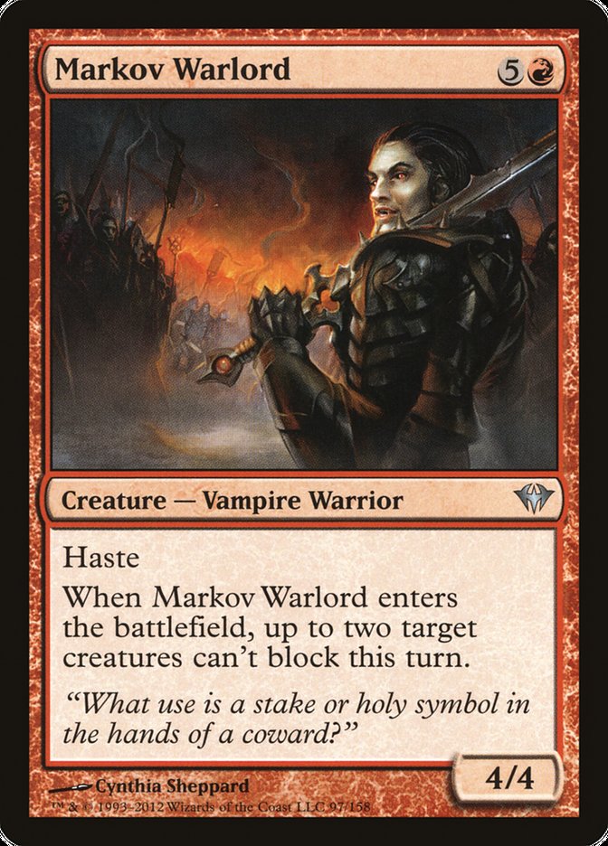 Markov Warlord - Foil