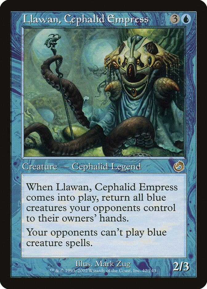 Llawan, Cephalid Empress - Foil