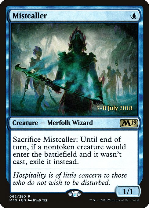 Mistcaller - Foil - Prerelease Promo