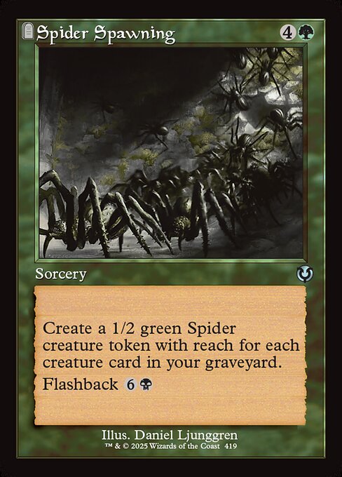 Spider Spawning - Foil