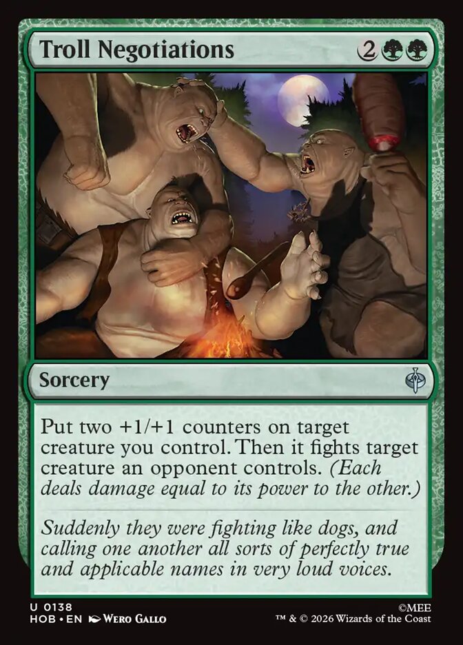 Troll Negotiations - Foil