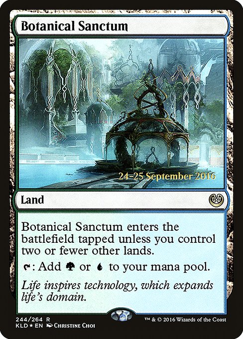 Botanical Sanctum - Foil - Prerelease Promo