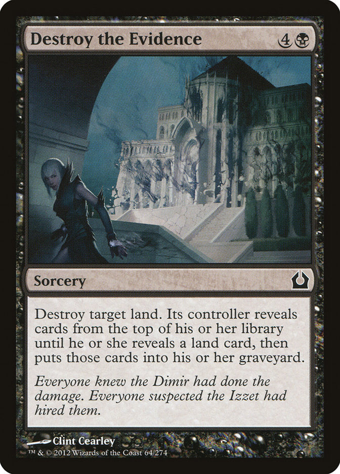 Destroy the Evidence - Foil