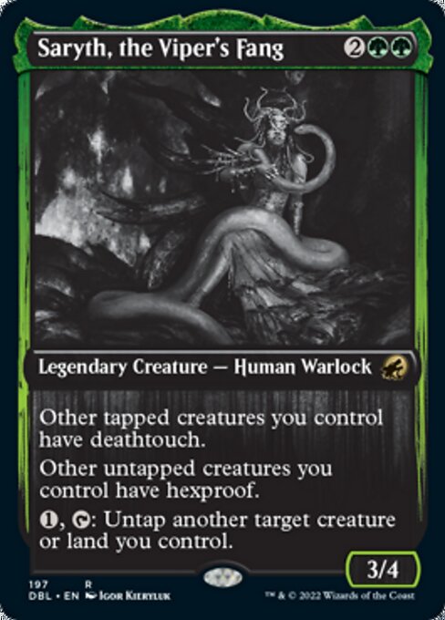 Saryth, the Viper's Fang - Foil