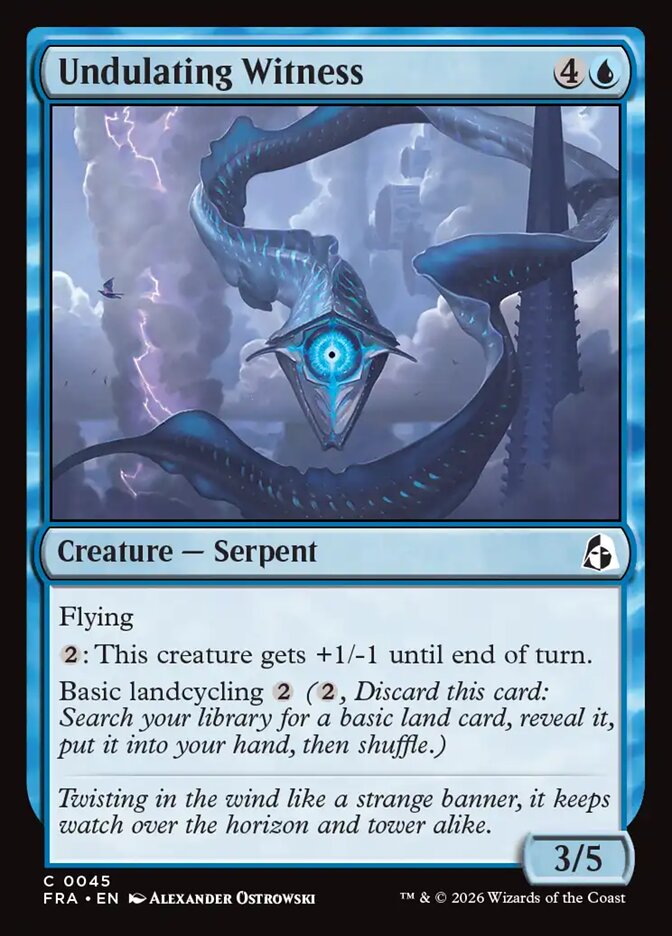 Undulating Witness - Foil
