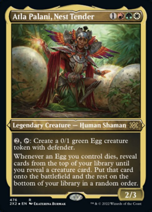 Atla Palani, Nest Tender - Foil Etched