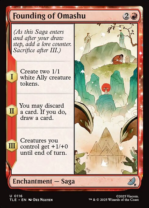 Founding of Omashu - Foil
