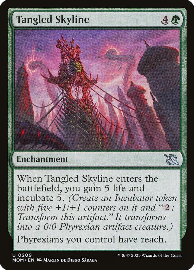 Tangled Skyline - Foil