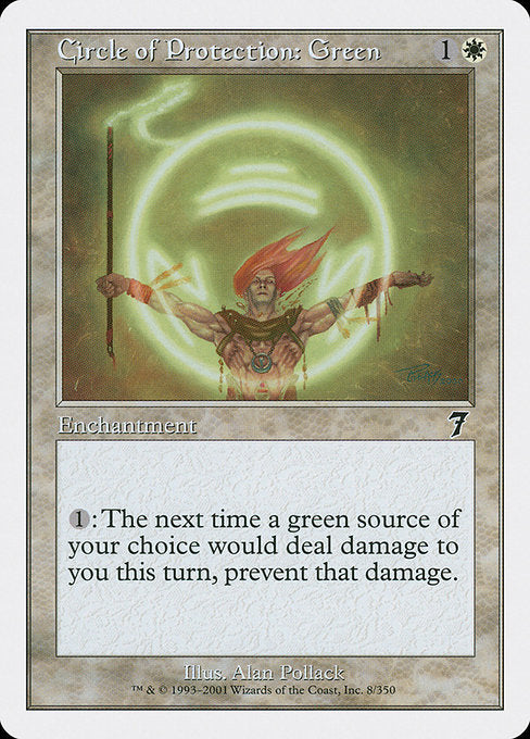 Circle of Protection: Green - Foil